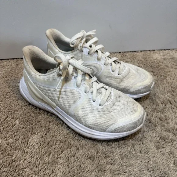 Lululemon Blissfeel Run 2 Shoes Womens Size 8 White Running Sneakers Cushioned - Picture 3 of 10